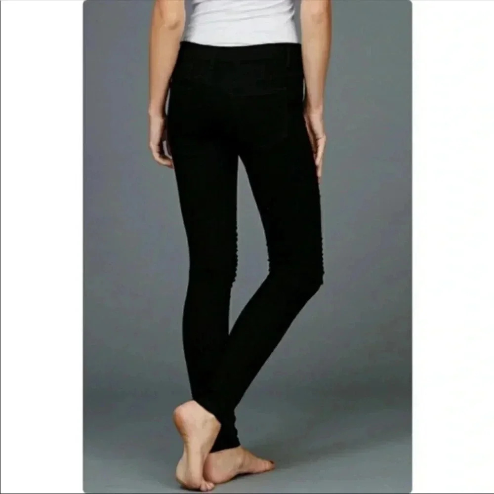 Black Distressed Jeans - Picture 6 of 6